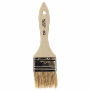 CHIP BRUSH 2&quot; WIDE WOOD HANDLE WHITE BRISTLE 24EA/BOX