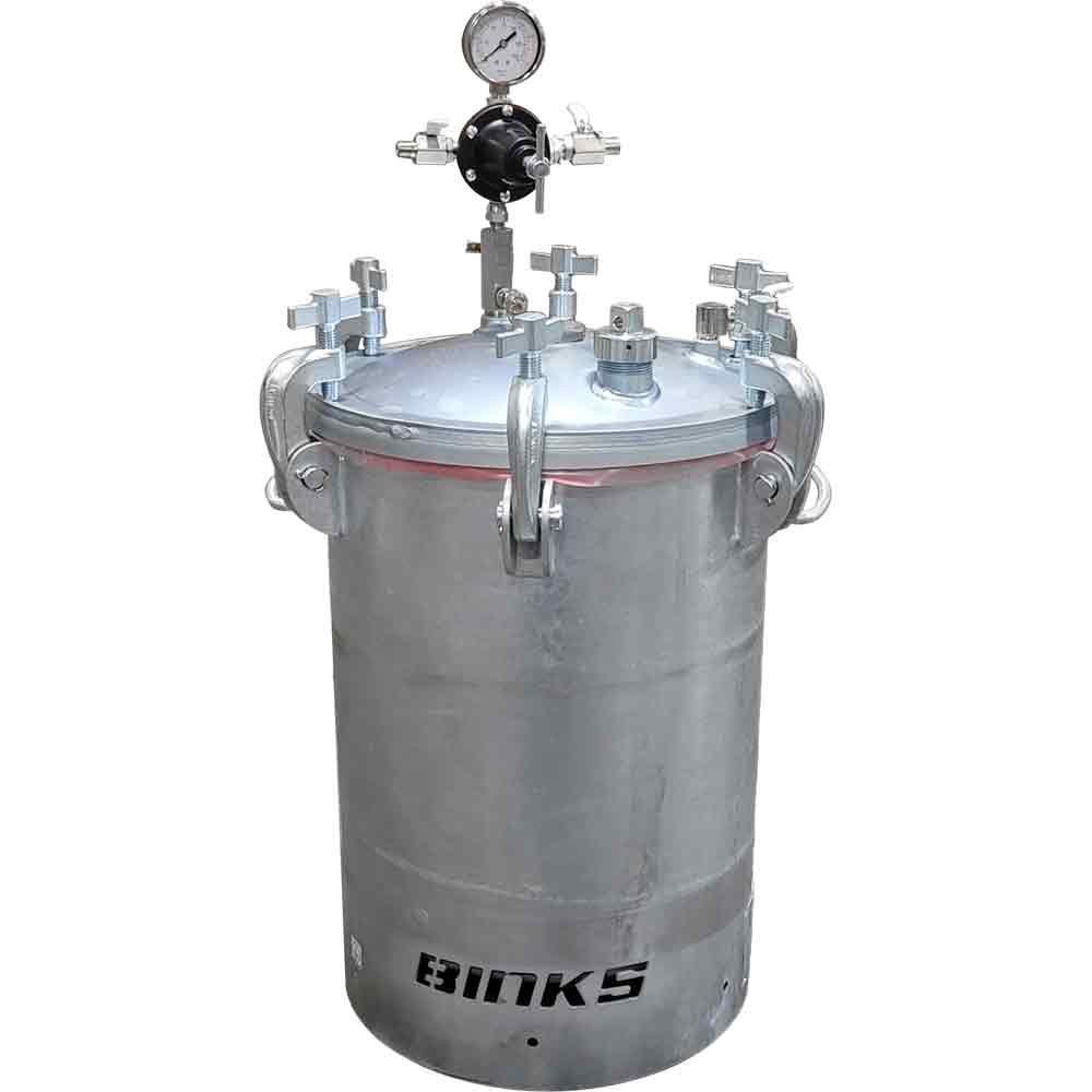 BINKS PRESSURE TANK ASS&#39;LY, 10 GALLON (11.8g CAPACITY),