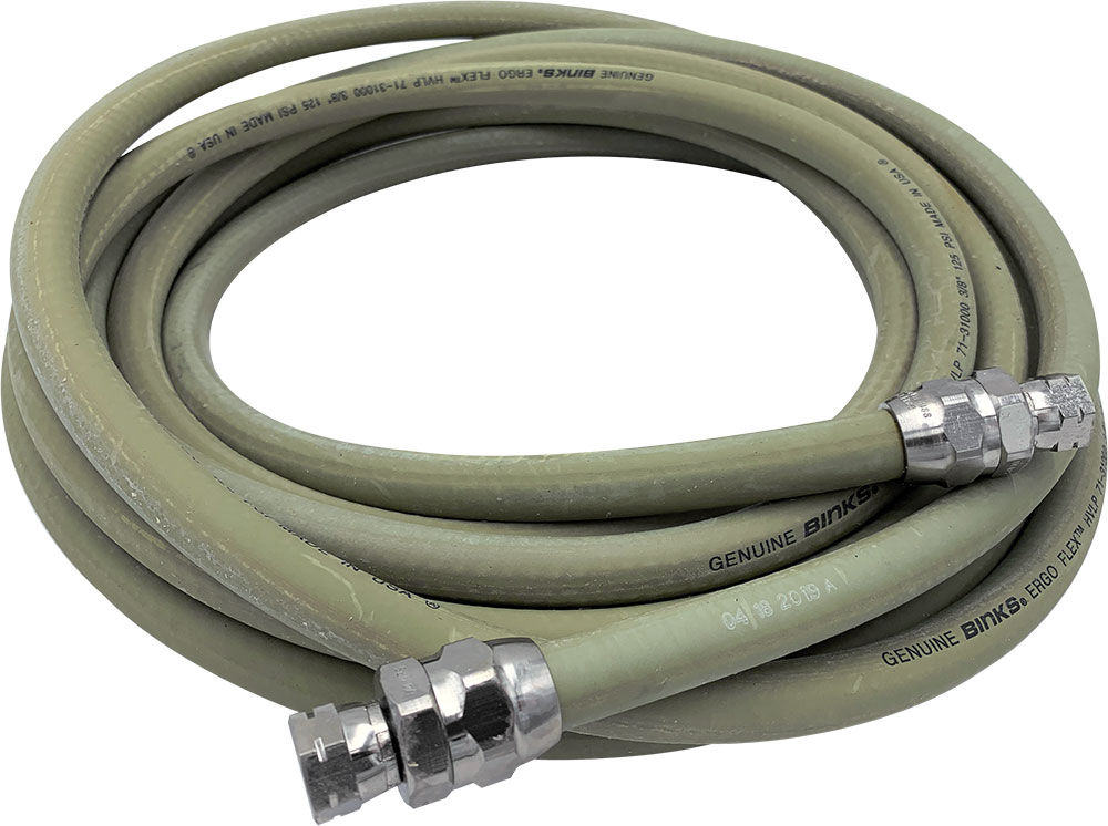 BINKS ERGOFLEX HOSE ASSM, 3/8&quot;
25 FT