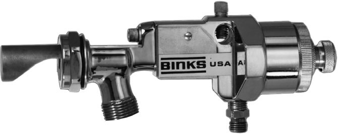 BINKS 30 BEAD GUN W/INSERTS