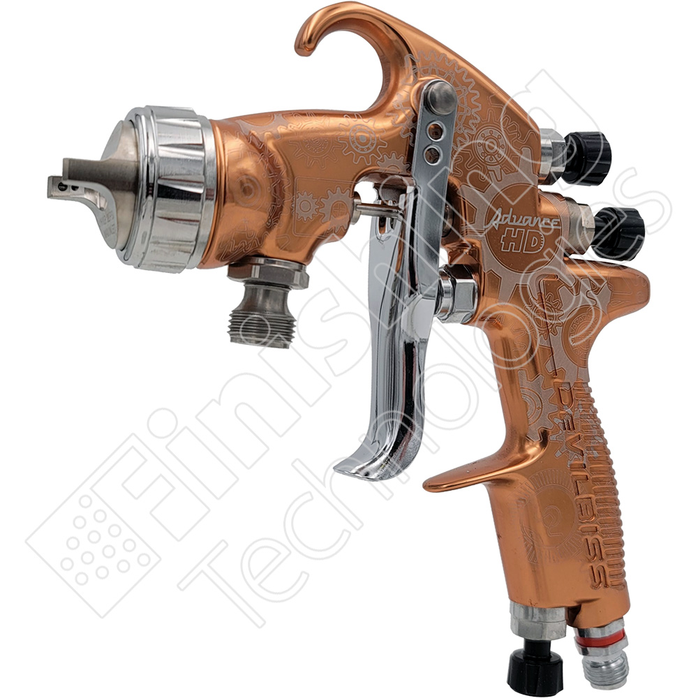 DEVILBISS ADVANCE HD PRESSURE 
SPRAYGUN KIT HVLP 1.8mm