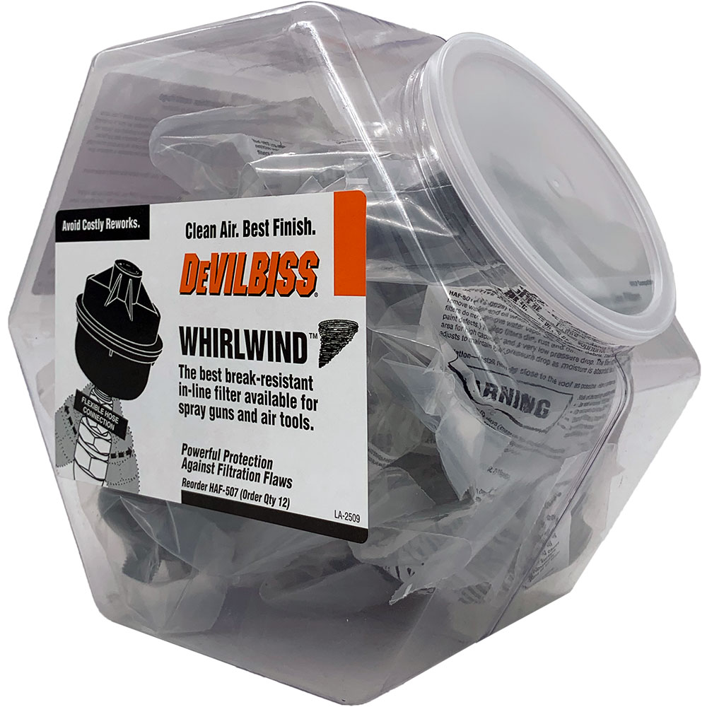 DEVILBISS CTN/12 &#39;WHIRLWHIND&#39; 
DISPOSABLE AIR FILTER