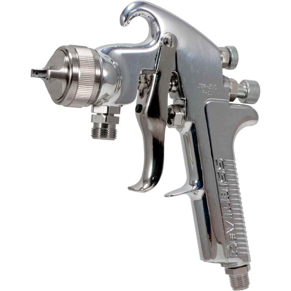 DEVILBISS SPRAY GUN, 2.2mm / 
.086&quot;, PRESSURE FEED