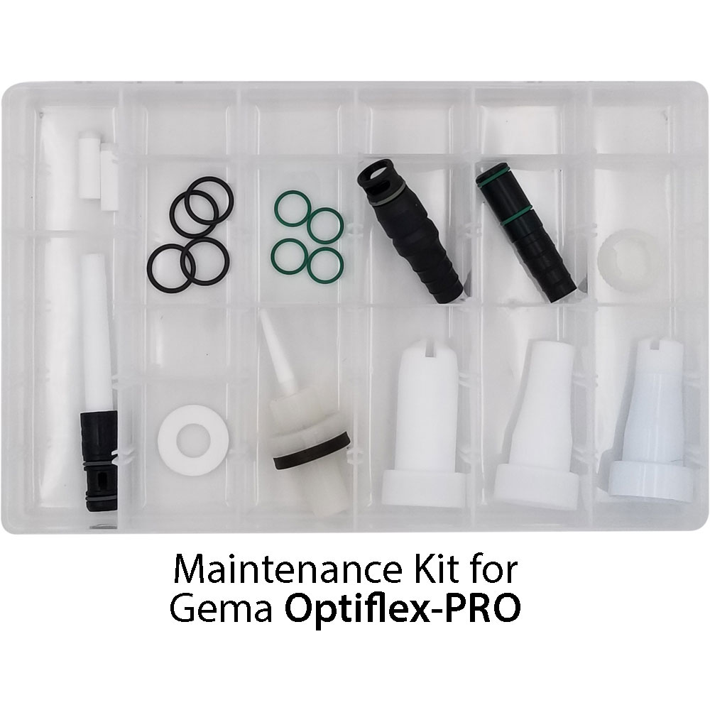 GEMA OPTIFLEX-PRO MAINTENANCE 
PARTS KIT, COMMON WEAR ITEMS