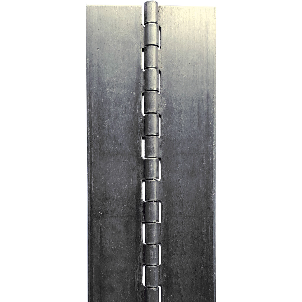 CONTINUOUS HINGE, ALUMINUM, 72&quot;L X 3&quot; OPEN WIDTH, 3/16&quot;