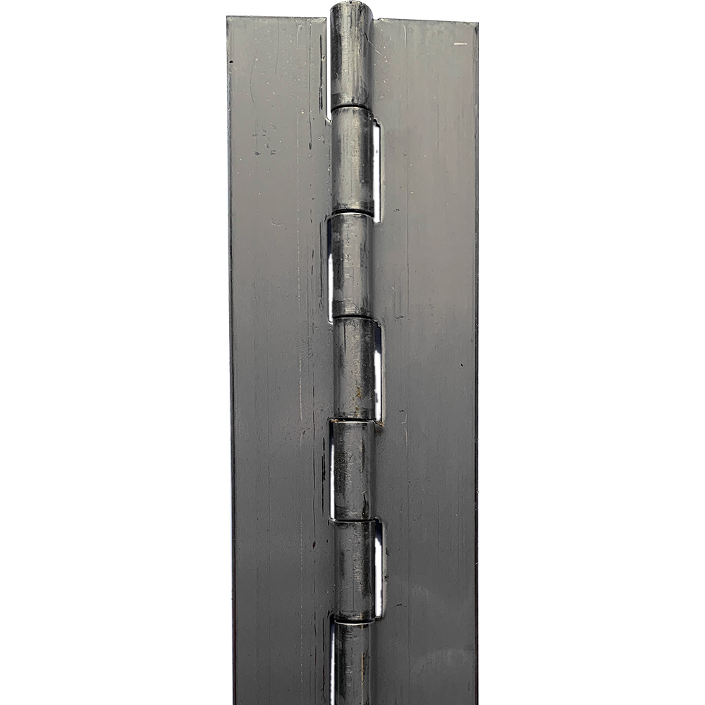 CONTINUOUS HINGE, STAINLESS, 72&quot;L X 2-1/2&quot; OPEN WIDTH, 1/4&quot;