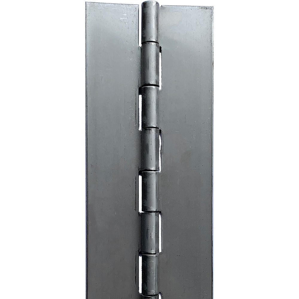 CONTINUOUS HINGE, STAINLESS,  72&quot;L X 3&quot; OPEN WIDTH, 1/4&quot; 