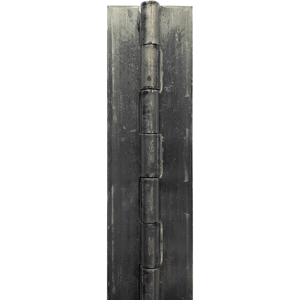 CONTINUOUS HINGE, ALUMINIUM, 72&quot;L X 2&quot; OPEN WIDTH, 1/4&quot;