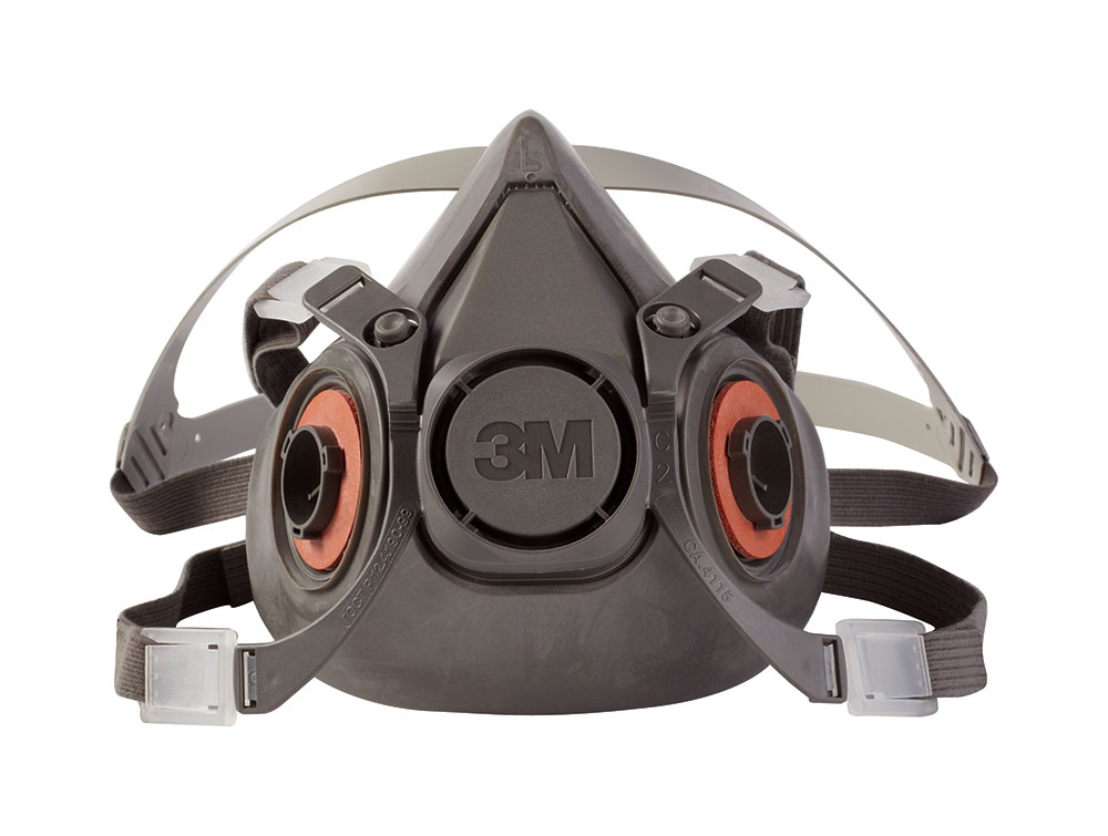 3M HALF FACEPIECE LARGE TPE REUSABLE RESPIRATOR 6300/07026