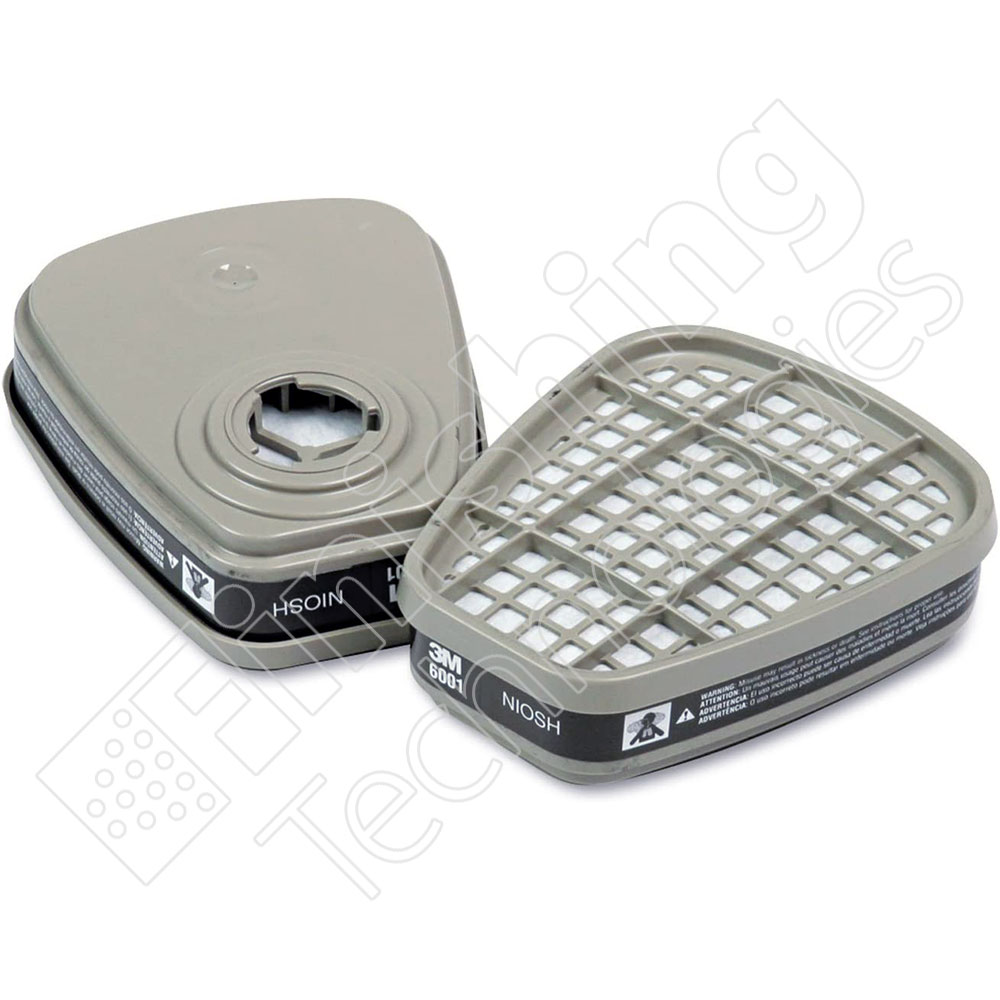 3M ORGANIC VAPOR CARTRIDGE
6001, 60 EA/CASE, 2EA/BAG