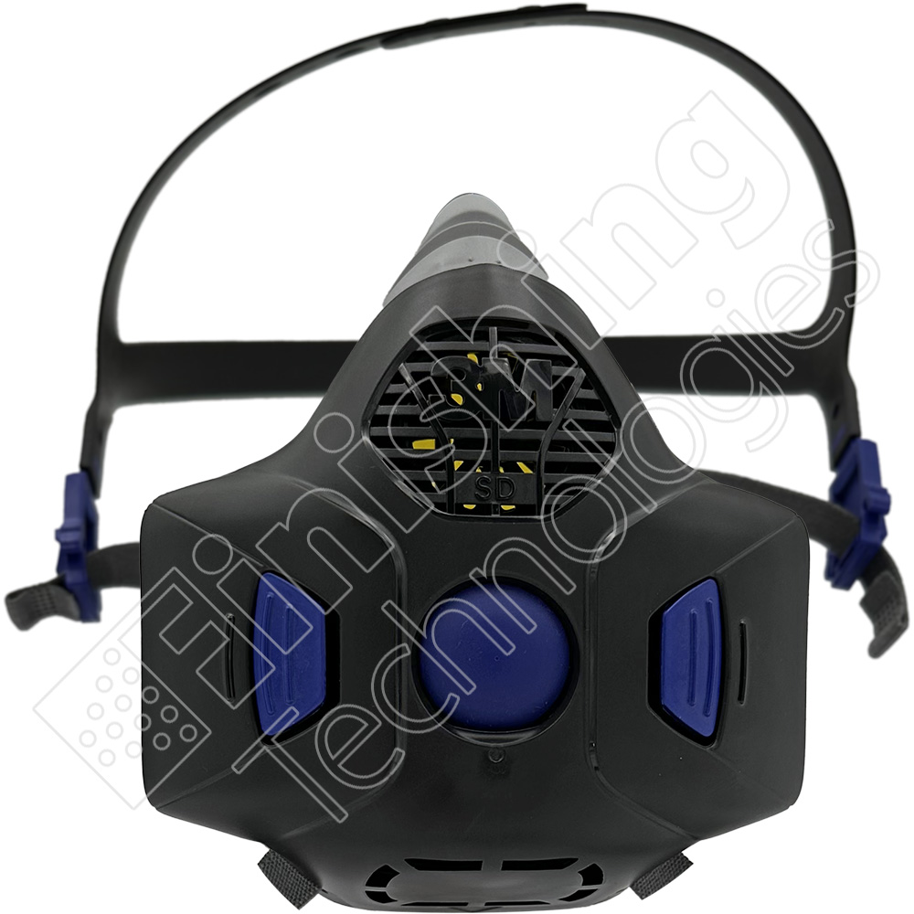 3M SECURE CLICK RESPIRATOR, 
SMALL, HALF FACEPIECE,
RESUABLE w/SPEAKING DIAPHRAGM 
10 EA/CASE