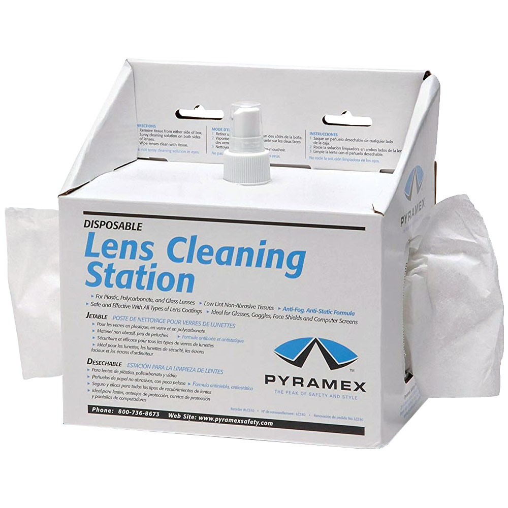 LCS10 PYRAMEX LENS CLEANING STATION
