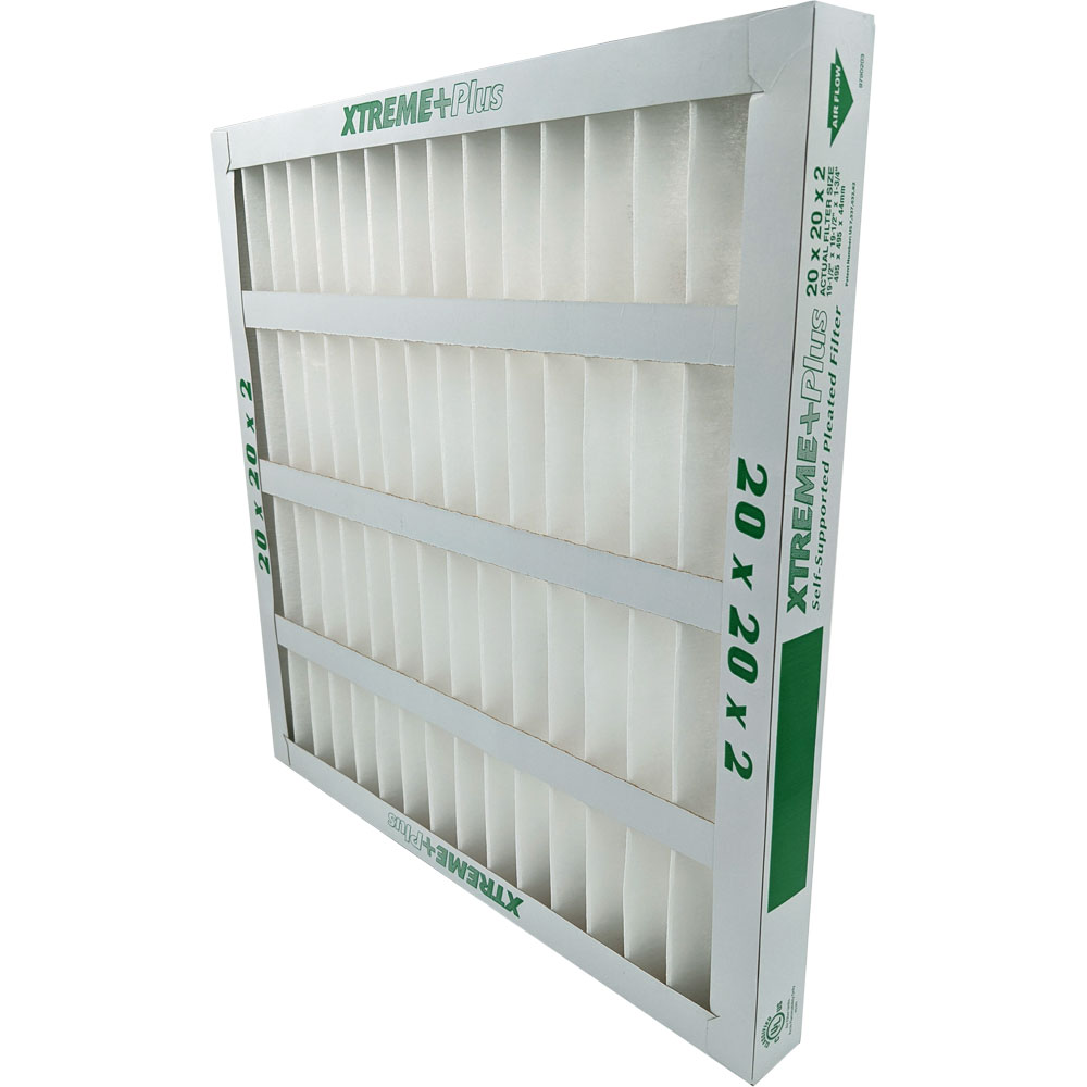 CTN(12) 20&quot;x20&quot;x2&quot; XTREMEPLUS  STD MERV 8 PLEATED FILTER