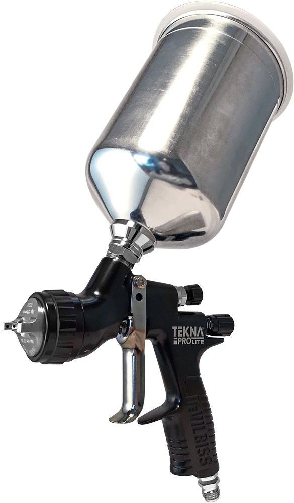 DEVILBISS TEKNA PROLITE
GUN/CAP (1.3,1.4,1.5, HV30,
TE20) GRAVITY FEED