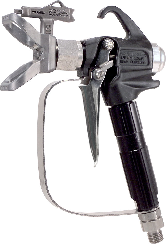 TRITECH T720 4-FINGER AIRLESS  SPRAY GUN 7200psi 7/8&quot; w/TIP